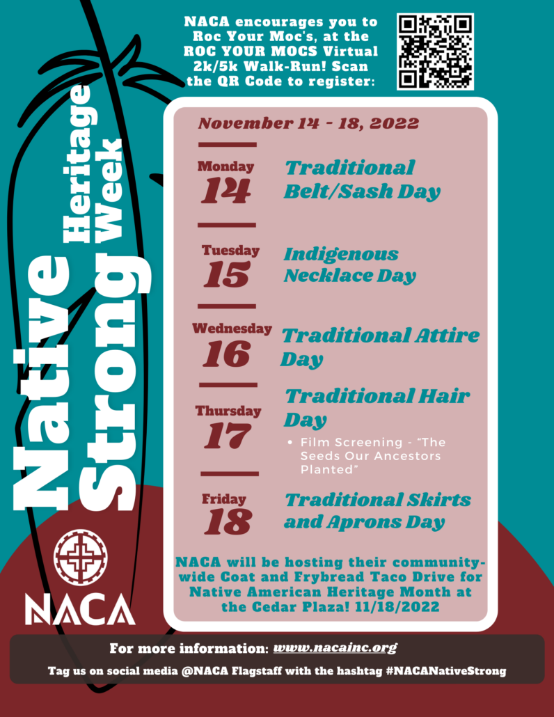 Traditional Belt/Sash Day - #NativeStrong Heritage Week - NACA